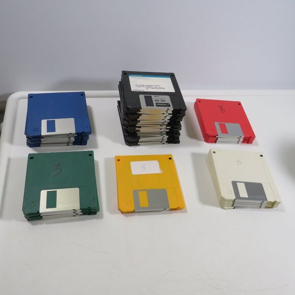 Used Floppy Disk 1980s - 1990s (make an offer, choose your color) - Picture 1 of 5